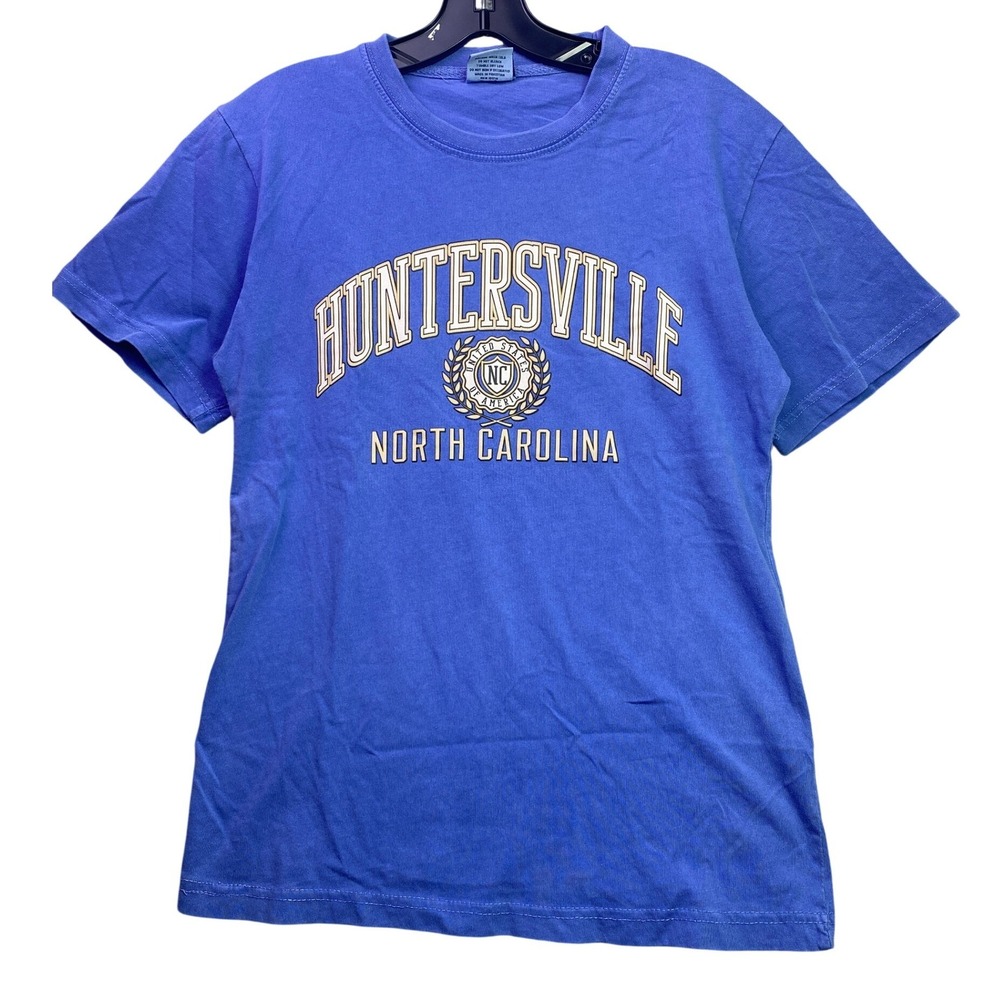 Huntersville North Carolina Shirt Mens Small Spell Out Streetwear Everyday